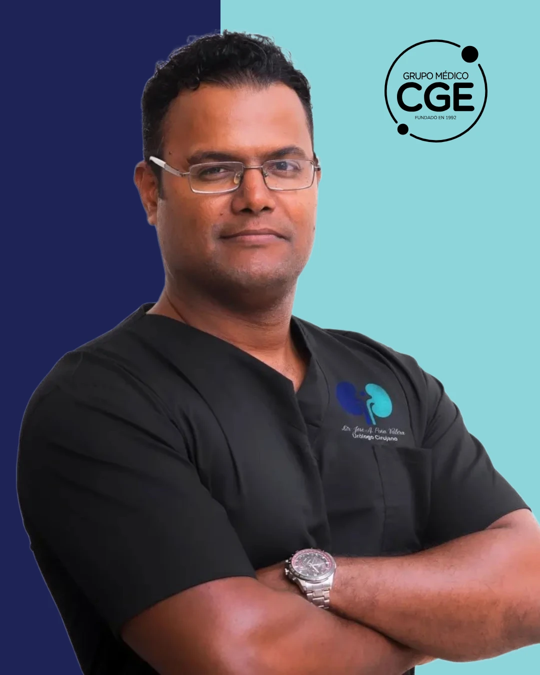 Dr. José Alberto Peña Valera, cirujano urólogo @ CGE Grupo Médico, Santo Domingo, República Dominicana