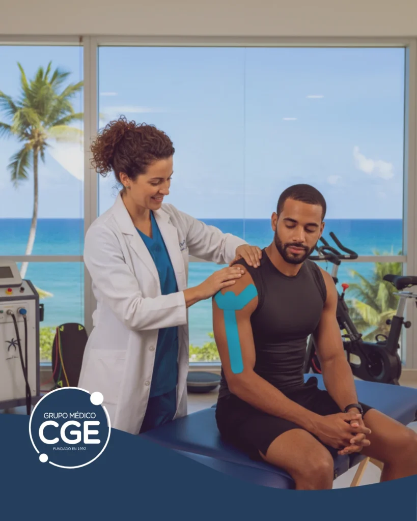 Fisioterapia y medicina deportiva @ CGE Grupo Médico, Santo Domingo, República Dominicana