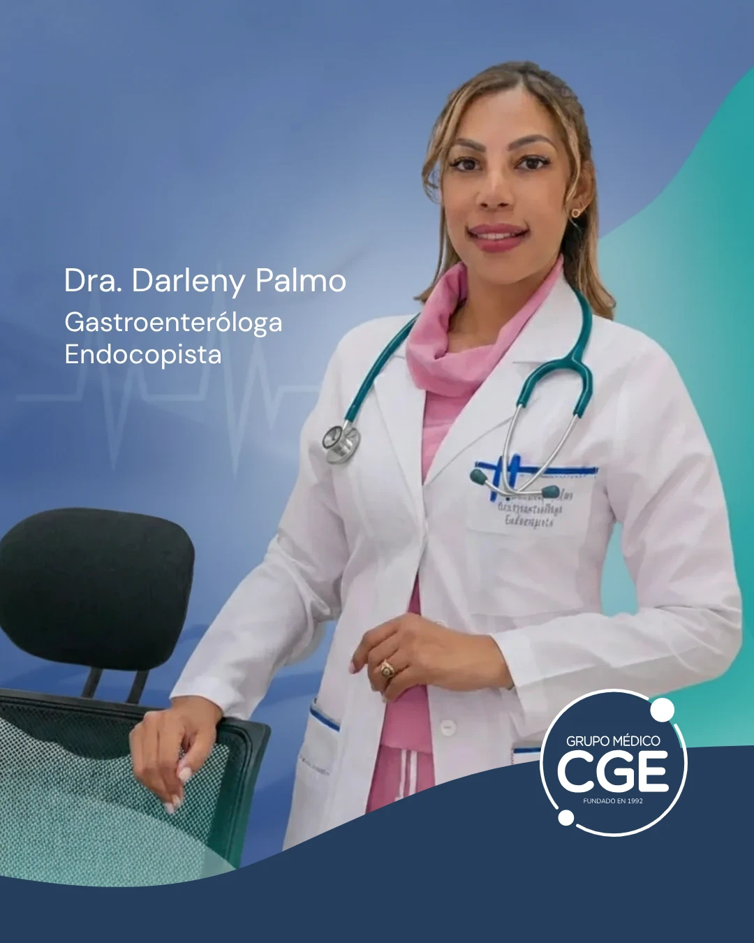 Tienes pendiente tu colonoscopía, Dra. Darleny Palmo, gastroenterólogo endoscopista @ CGE Grupo Médico, Santo Domingo, República Dominicana