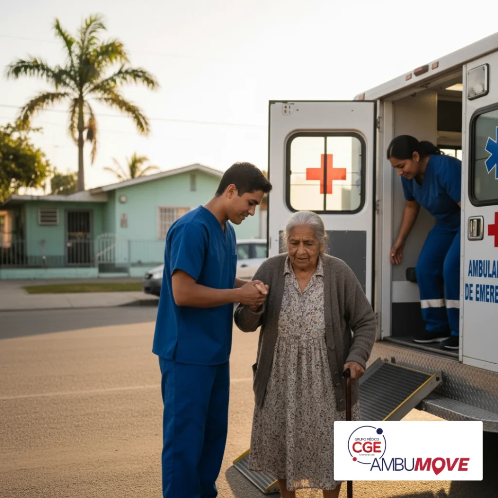 Ambumove, servicio de transporte de CGE Grupo Médico | Santo Domingo, República Dominicana