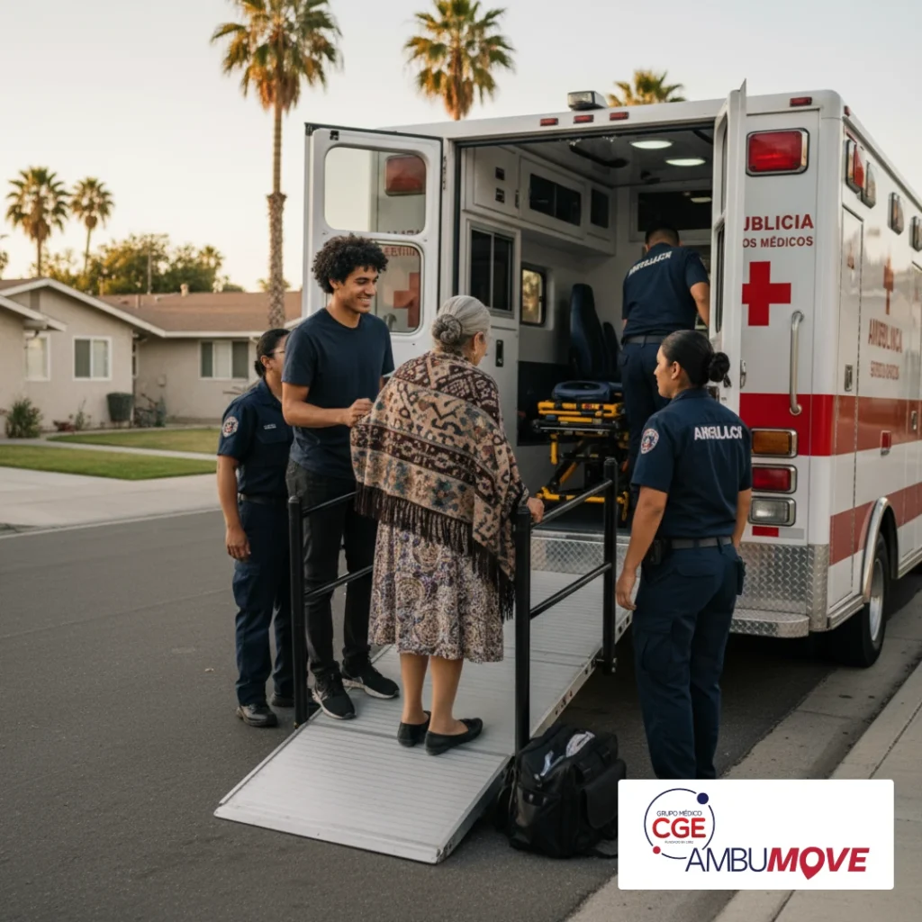 Ambumove, servicio de transporte de CGE Grupo Médico | Santo Domingo, República Dominicana