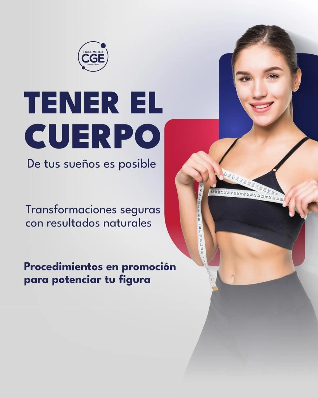 Tener el cuerpo de tus sueños es posible @ CGE Grupo Médico, Santo Domingo, República Dominicana